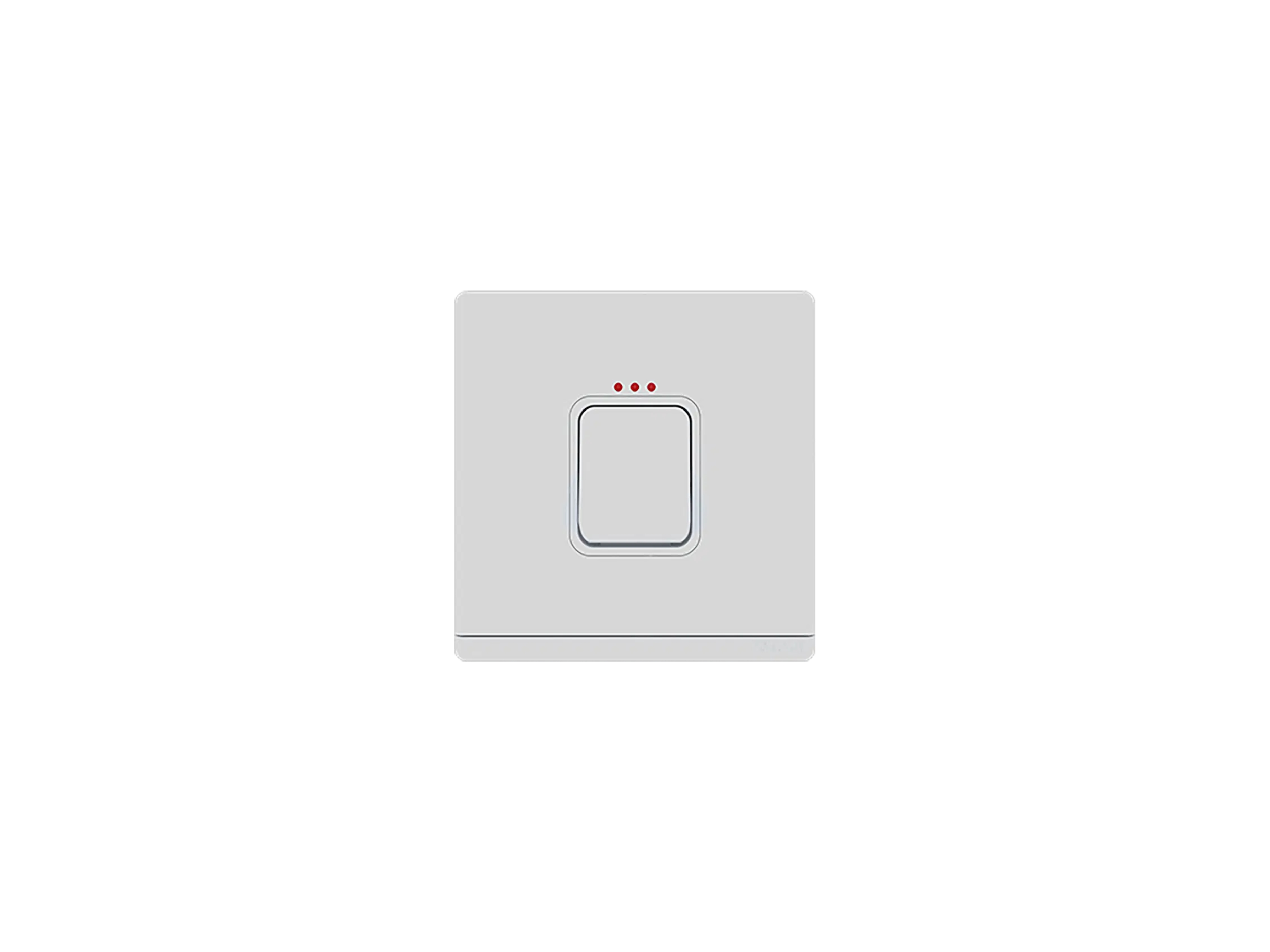 ODESSA 20A DOUBLE POLE SWITCH INDICATOR WHITE